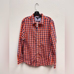 Banana Republic NWT Soft Wash Tailored Slim Fit 100% Cotton Button Shirt Size L